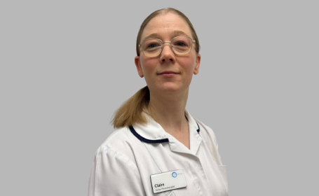 Portrait of Ms Claire Dodwell , Physiotherapist