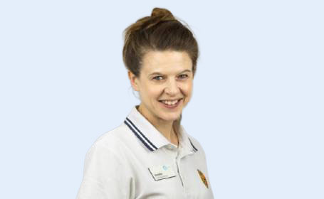 Portrait of Ms Jennifer Goldsmith , Senior Physiotherapist