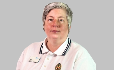 Portrait of Ms Petra Groot , Clinical Specialist Hand Therapy