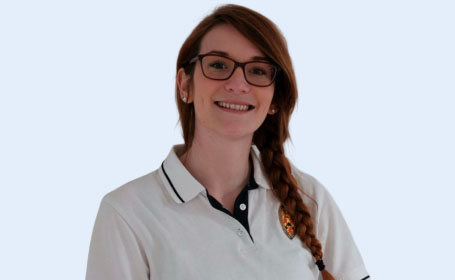 Portrait of Ms Hannah Sidney , Senior Physiotherapist