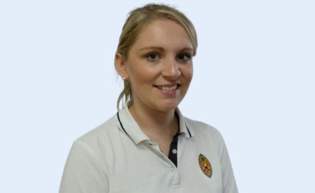 Portrait of Ms Rebecca Corner , Senior Physiotherapist
