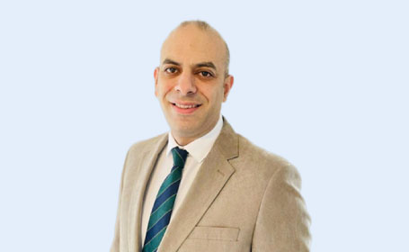 Portrait of Dr Rafik Sedra , Consultant Chronic Pain Medicine