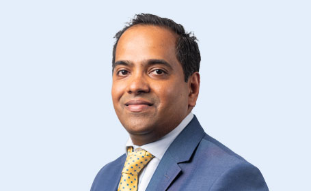 Portrait of Professor Saiju Jacob , Consultant Neurologist