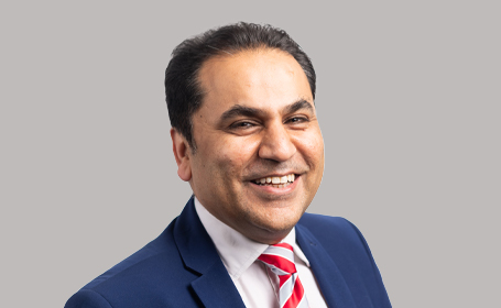 Portrait of Mr Shahzada Khuram Ahmed , Consultant ENT and Skull Base Surgeon