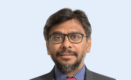 Portrait of Dr Ziaudeen Ansari , Consultant Sleep and Respiratory Physician