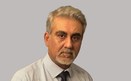 Portrait of Dr Rajesh Gabani , Consultant Paediatrician