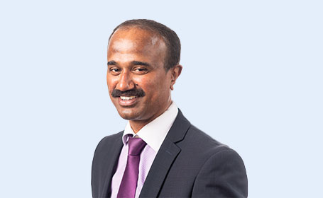 Portrait of Mr Sanjeev Patil , Consultant Orthopaedic Surgeon
