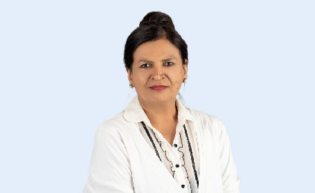 Portrait of Ms Sunita Shrotria , Consultant Breast Surgeon