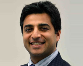 Portrait of Dr Saqib Bashir , Consultant Dermatologist and Dermatological Surgeon