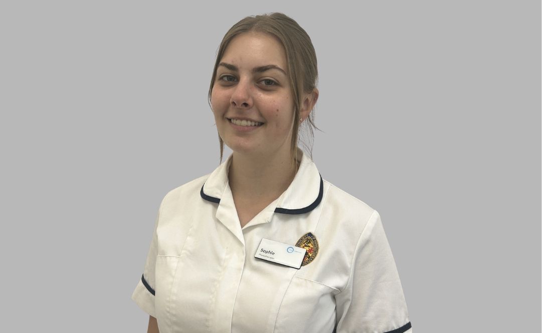 Portrait of Miss Sophie Holm-Johansen , Physiotherapist