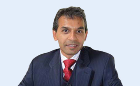 Portrait of Chatenya Chauhan , Consultant Surgeon. Trauma & Orthopaedic