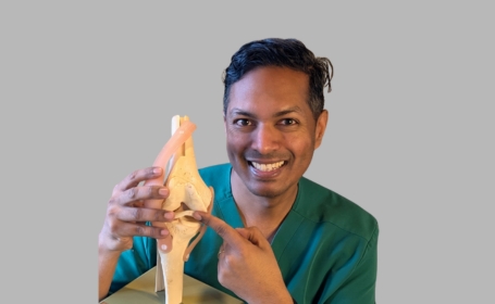 Portrait of Mr Arjuna Imbuldeniya , Consultant Hip, Knee and Trauma surgeon