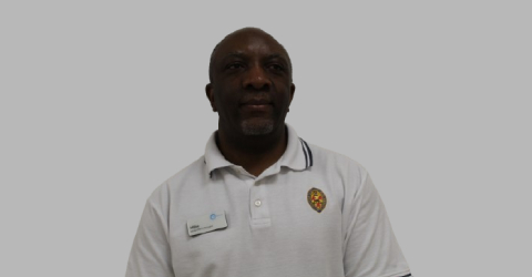 Portrait of Mr Mike Ndiyamba , Senior Physiotherapist