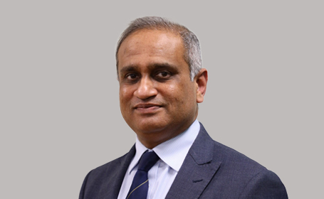 Portrait of Dr Ashish Gulve , Consultant in Pain Management and Anaesthesia