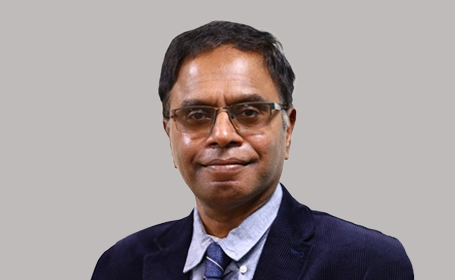 Portrait of Prof YKS Viswanath , Professor of Surgery and Consultant Upper GI and Laparoscopic Surgeon