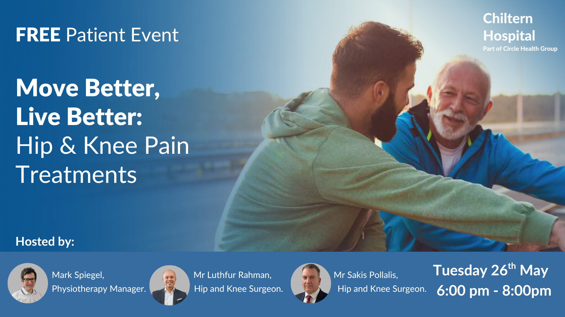hip & knee event - Chiltern Hospital