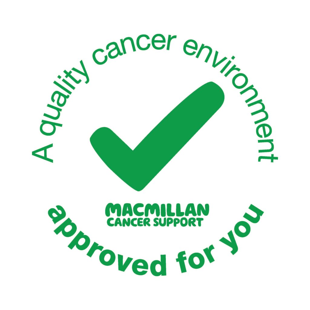 Macmillan Cancer Support - A quality cancer environment logo