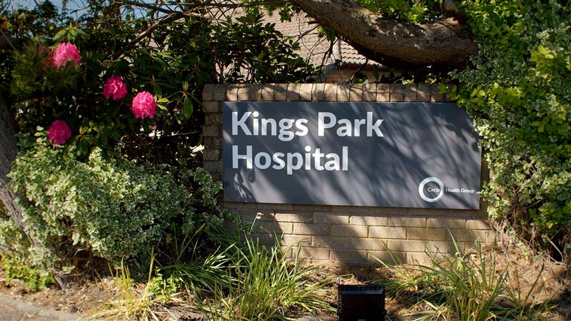 Kings Park Hospital in Stirling