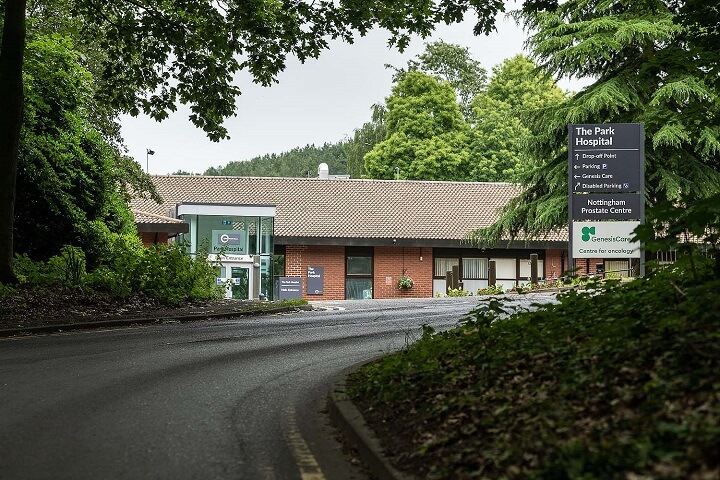 The Park Hospital in Nottingham, Nottinghamshire