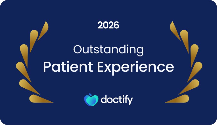 Doctify 2026 Outstanding Patient Experience badge
