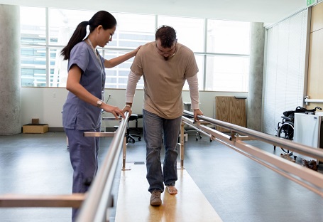 Multiple sclerosis patient at Circle Rehabilitation
