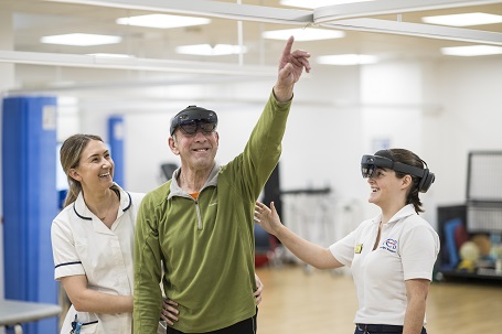 Stroke patient at Circle Rehabilitation