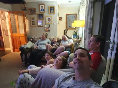 Paul Jenkins spending quality time with his beloved family