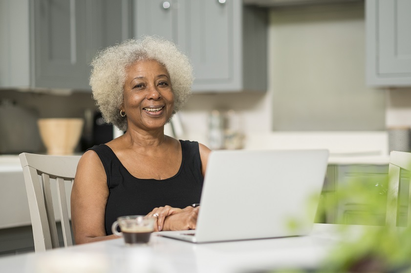 patient having a video appointment with private gp